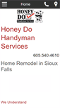 Mobile Screenshot of honeydohandymansd.com